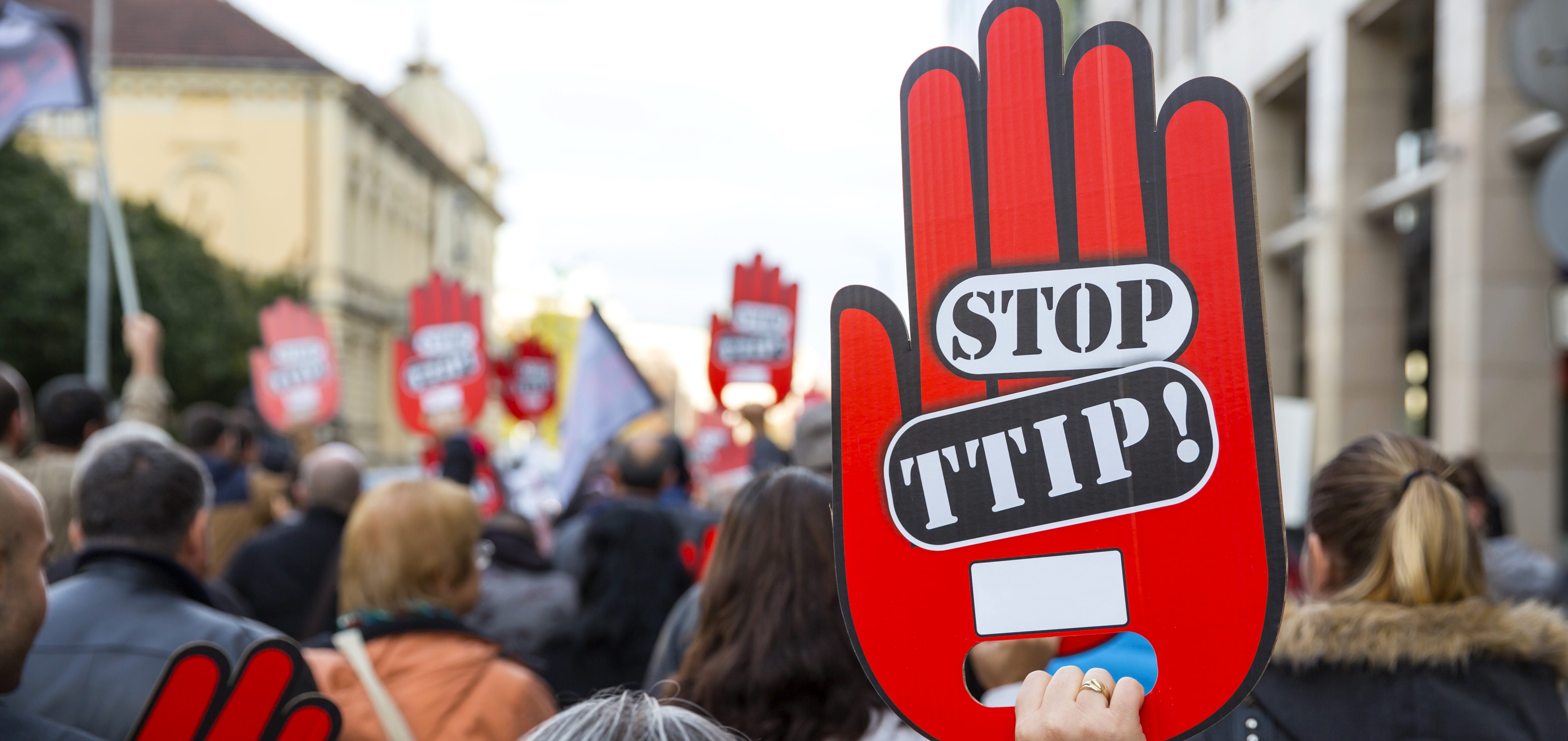 TTIP Protest in Europa