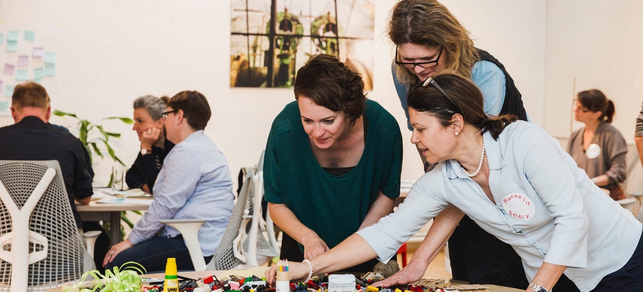 Arbeitsgruppe. Foto: Grüne Wirtschaft